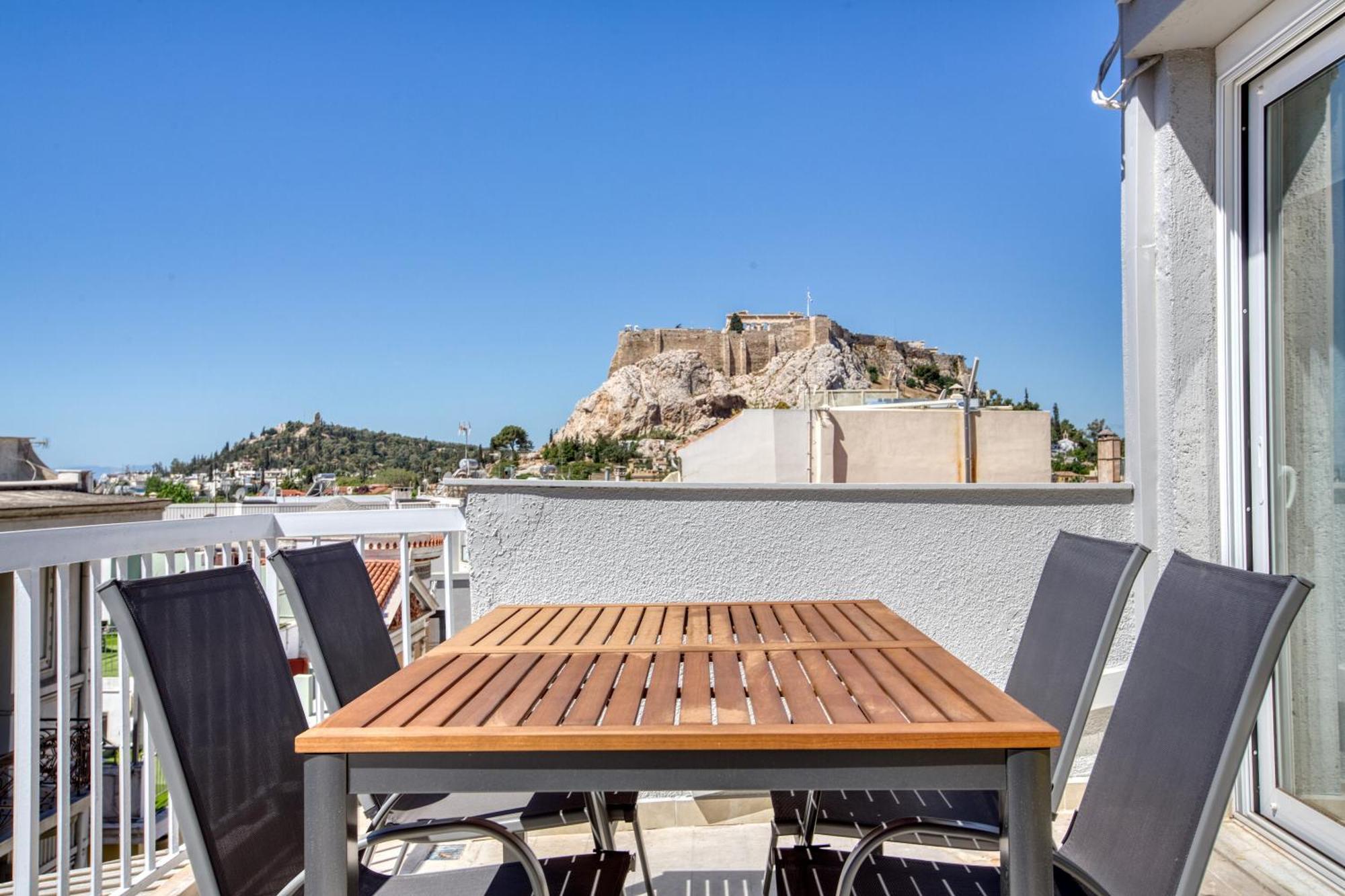 Avgi - Premium Acropolis View - Family Bedroom Atenas Exterior foto