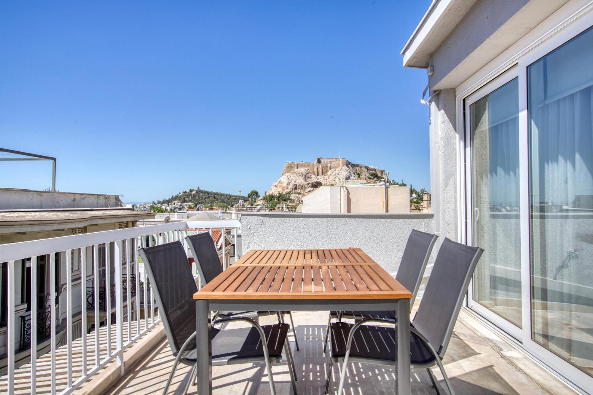 Avgi - Premium Acropolis View - Family Bedroom Atenas Exterior foto