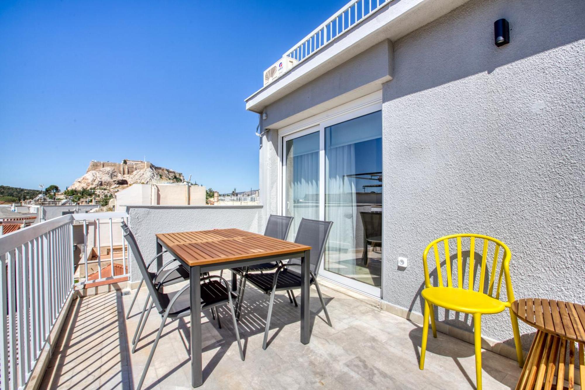 Avgi - Premium Acropolis View - Family Bedroom Atenas Exterior foto